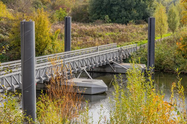 Osthafenbrücke, Saarbrücken-9