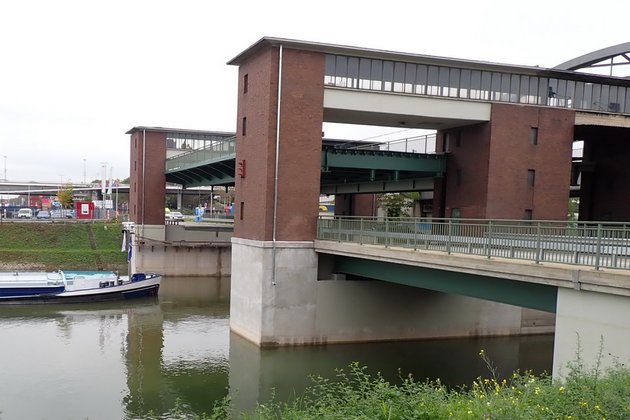 Hafen Mannheim - Mühlauhubbrücke-4