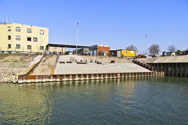 Spundwand, Mannheim-1