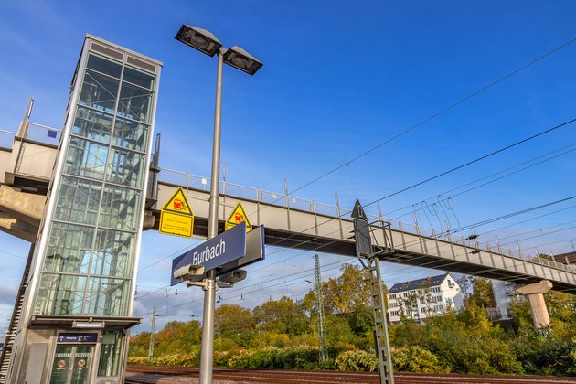 Bahnsteig, Saarbrücken-Burbach-3