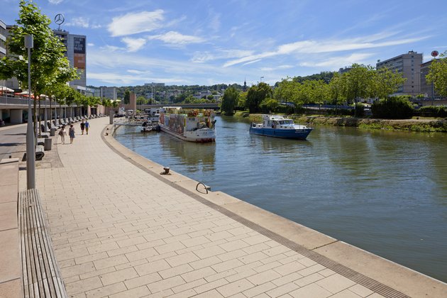 Harte Uferkante, Saarbrücken-4
