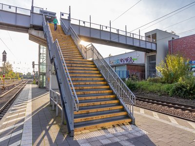 Bahnsteig, Saarbrücken-Burbach
