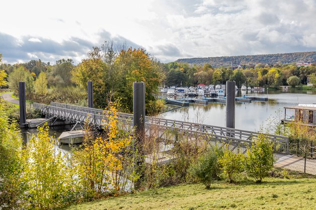 Osthafenbrücke, Saarbrücken-7