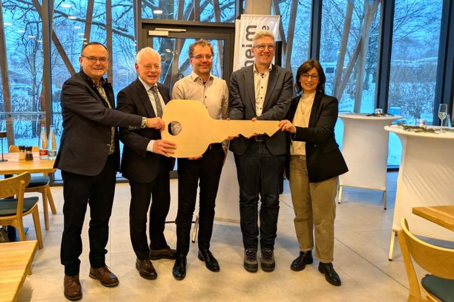 Eröffnung Empfangsgebäude Campingplatz Losheim