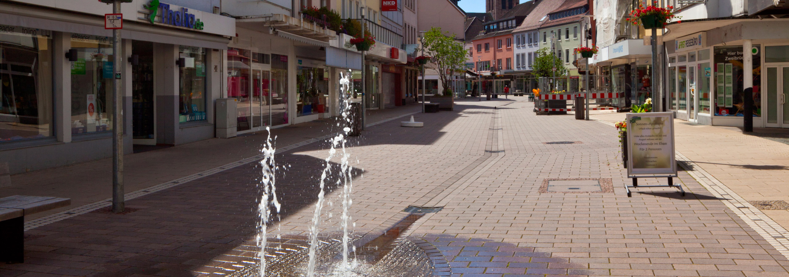 Fußgängerzone, Zweibrücken
